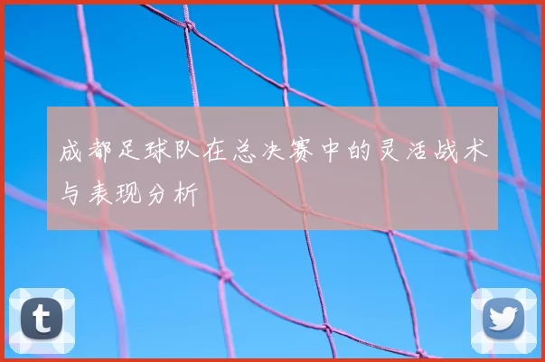 成都足球队在总决赛中的灵活战术与表现分析
