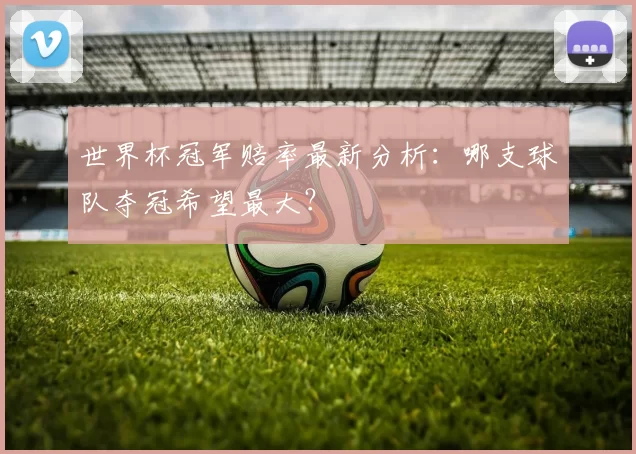 世界杯冠军赔率最新分析:哪支球队夺冠希望最大?